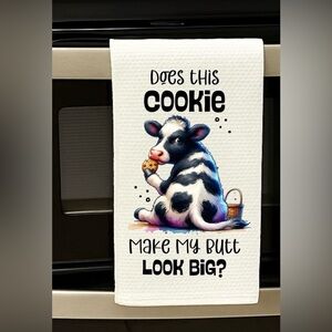 Kitchen Towel Cow Print Novelty